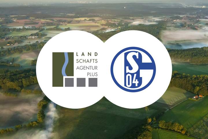Sind ab sofort Kooperationspartner: Der FC Schalke 04 und die Landschaftsagentur Plus