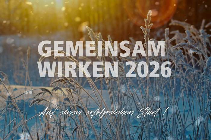 Wir wünschen Ihnen einen guten Start ins Jahr 2026