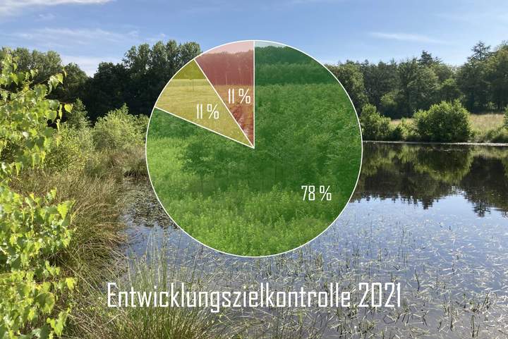 Ergebnis der Entwicklungszielkontrolle 2021