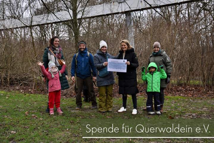 Weihnachtsspende 2022 für den Querwaldein e.V. Dortmund