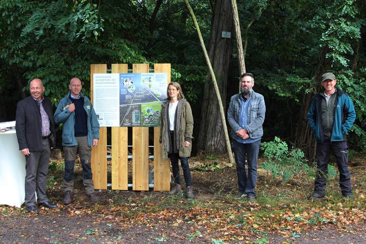 Pressetermin Ökologische Aufwertung Kollekturwald